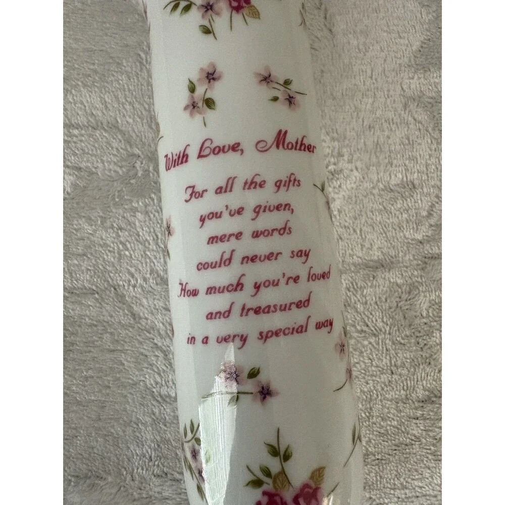 RUSS Fine Porcelain “Mother” Bud Vase